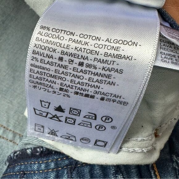 Levi’s Plus Size Wedgie Skinny Jeans with Raw Irregular Hem Sz 20 - Picture 11 of 16